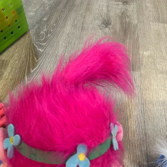 Trolls Plush Toy Set with trolls headband and tiny diamond - Picture 8 of 11